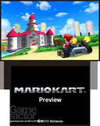 Första bilderna på Mario Kart 3DS